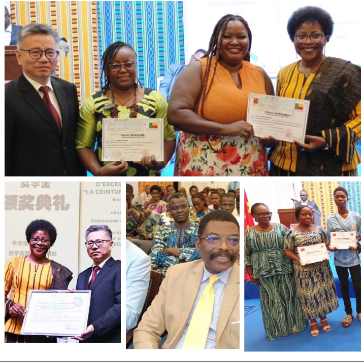 Prix d’Excellence de la Ceinture et de la Route de la Soie.La Chine et le Bénin récompensent les performances académiques de 54 étudiants béninois