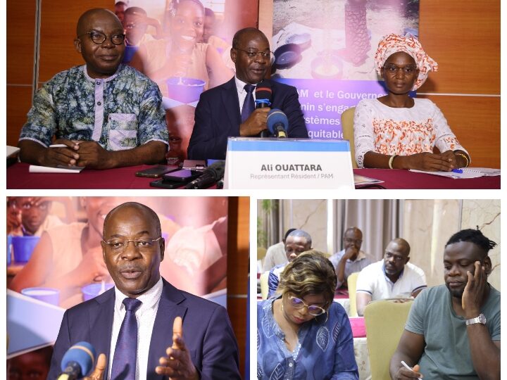Café Presse du Programme Alimentaire Mondial: Ali Ouattara dresse le bilan des interventions 2023-2024 au Bénin