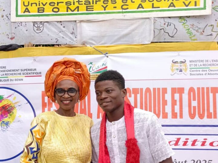 5e édition du Festival artistique et culturel : Le Cous-Ac booste le talent artistique des étudiants sous le leadership de la Dcous Ghislaine Fagbohoun