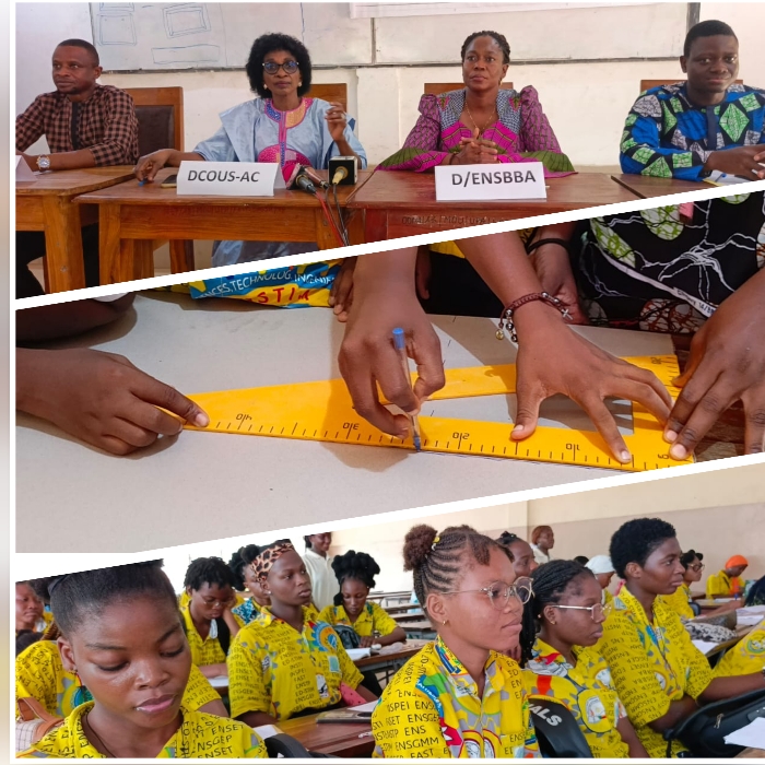 JIF 2026 à Dassa : le COUS-AC outille les étudiantes de l’ENSBBA en techniques de fabrication de sacs et accessoires africains de mode pour renforcer leur autonomie